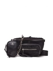 Steve Madden Saszetka nerka Bmaxima SM13000640-02002-BLK Czarny. Czarne torebki klasyczne Steve Madden, bez wzorów, z materiału, bez dodatków. Za 429.99 zł.