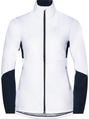 Odlo Kurtka "Langnes" w kolorze białym do biegania rozmiar: S. Białe kurtki sportowe Odlo, s, bez wzorów, z materiału, bez kaptura, do biegania. Za 219.60 zł.
