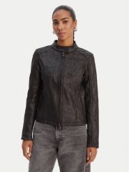 Desigual Kurtka przejściowa 26SWEW10 Czarny Regular Fit. Czarne kurtki Desigual, xl, bez wzorów, z wiskozy, bez kaptura. Za 539.99 zł.