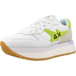 Buty SUN68 BIG STARGIRL Biały. Białe trekkingi SUN68, ze skóry, trekkingowe. Za 483.99 zł.