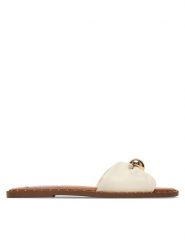 Steve Madden Klapki 11005571 Biały. Białe klapki Steve Madden, bez wzorów, ze skóry, bez obcasa. Za 429.99 zł.