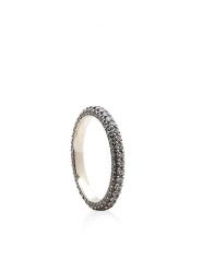 Pandora Srebrny pierścionek z cyrkoniami rozmiar: 60. Szare pierścionki Pandora, z cyrkonią, srebrne. Za 347.95 zł.