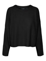 Vero Moda Sweter w kolorze czarnym rozmiar: XL. Czarne swetry Vero Moda, xl, bez wzorów, bez ramiączek. Za 74.81 zł.