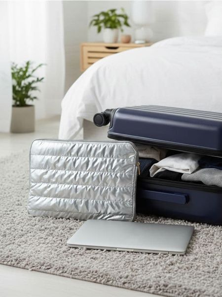 Etui na laptopa - szary. Szare torby na laptopa Sinsay, bez wzorów. Za 25.99 zł.