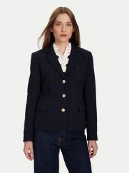 Tommy Hilfiger Marynarka WW0WW46660 Granatowy Slim Fit. Niebieskie marynarki i żakiety TOMMY HILFIGER, bez wzorów, z syntetyku. Za 879.99 zł.