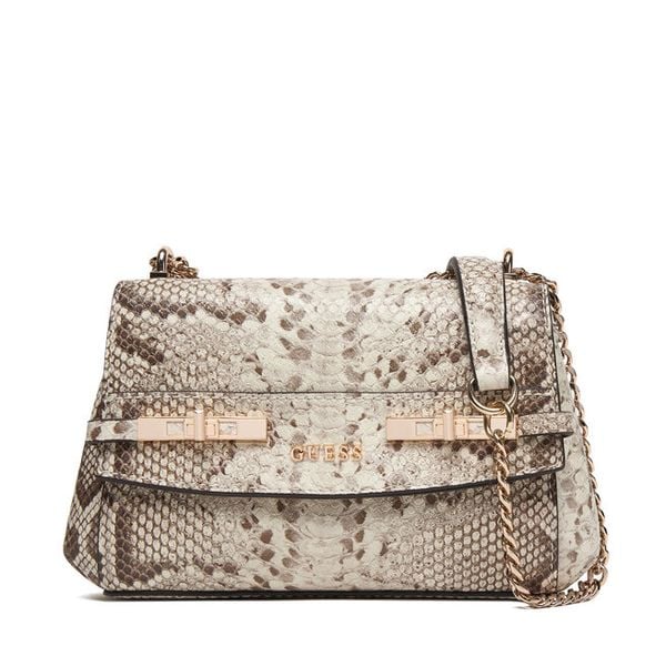 Torebka Guess. Brązowe torebki klasyczne Guess, z aplikacjami, bez dodatków. Za 589.99 zł.