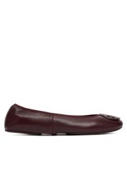 Tory Burch Baleriny Reva 174536 Granatowy. Niebieskie baleriny Tory Burch, bez wzorów, ze skóry, bez obcasa. Za 1,354.00 zł.