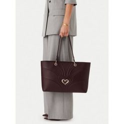 Torebka Eva Minge. Czerwone shopper Eva Minge, bez wzorów, bez dodatków. Za 299.99 zł.