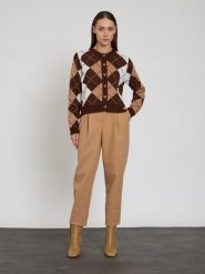 BGN Kardigan w kolorze brązowo-beżowym rozmiar: 36. Brązowe kardigany BGN, bez wzorów. Za 121.99 zł.