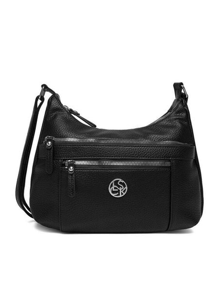 Lasocki Torebka CEO-LSK-M-001-07 Czarny. Czarne listonoszki Lasocki, bez wzorów, z materiału, bez dodatków. Za 149.99 zł.