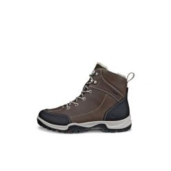 Buty trekkingowe za kostkę damskie Ecco Xpedition III. Czarne trekkingi ecco, z gumy, za kostkę, trekkingowe. Za 734.85 zł.