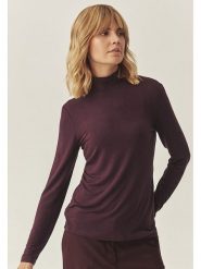 TATUUM Koszulka "Greenwich" w kolorze bordowym rozmiar: M. Czerwone bluzki Tatuum, m, bez wzorów, z kaszmiru, bez kołnierzyka, bez ramiączek. Za 106.95 zł.