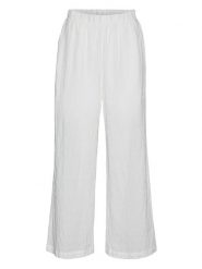Vero Moda Spodnie w kolorze białym rozmiar: XS. Białe spodnie materiałowe Vero Moda, xs, bez wzorów, z bawełny. Za 43.99 zł.