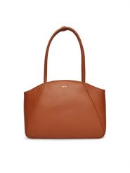 MEXX Torebka C-MEXX-H-001-08 Brązowy. Brązowe shopper Mexx, bez wzorów, z materiału, bez dodatków. Za 229.99 zł.
