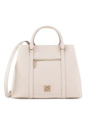 Nine West Torebka JH6478-NW Écru. Torebki klasyczne Nine West, bez wzorów, z tworzywa sztucznego, bez dodatków. Za 249.99 zł.