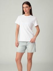 Muchachomalo Koszulka w kolorze białym rozmiar: S. Białe bluzki Muchachomalo, s, bez wzorów, z bawełny, bez kołnierzyka, bez ramiączek. Za 52.99 zł.