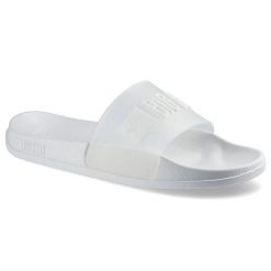 Białe Klapki Big Star Damskie Buty Profilowane. Białe klapki Big Star, bez wzorów, bez obcasa. Za 59.99 zł.