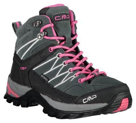 Buty trekkingowe dla kobiet CMP RIGEL MID WP. Czarne trekkingi CMP, z gumy, trekkingowe. Za 551.00 zł.