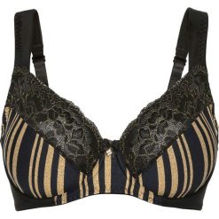 Biustonosz minimizer Premium bonprix czarno-złoty. Biustonosze bonprix. Za 59.99 zł.