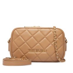 Torebka Valentino. Brązowe listonoszki Valentino, bez wzorów, bez dodatków. Za 569.99 zł.