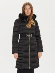 Marciano Guess Płaszcz zimowy Justin 4BGL19 7187A Czarny Regular Fit. Czarne płaszcze Marciano Guess, na zimę, z aplikacjami, z syntetyku, bez kaptura. Za 1,329.00 zł.