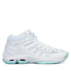 Buty halowe Mizuno. Brązowe obuwie sportowe Mizuno, bez zapięcia, mizuno wave. Za 549.99 zł.