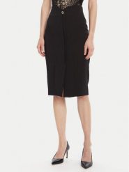 Rinascimento Spódnica ołówkowa CFC0125561003 Czarny Slim Fit. Czarne spódnice Rinascimento, m, bez wzorów, z syntetyku, ołówkowe. Za 429.99 zł.