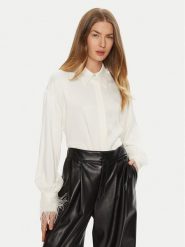ACCESS FASHION Koszula 44-7044-198 Biały Relaxed Fit. Białe koszule ACCESS FASHION, s, bez wzorów, z wiskozy, bez kołnierzyka, bez ramiączek. Za 379.99 zł.