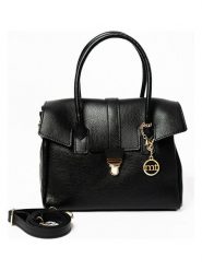 Mia Tomazzi Skórzana torebka "Vochieri" w kolorze czarnym - 29 x 25 x 15 cm rozmiar: onesize. Czarne torby na ramię Mia Tomazzi, bez wzorów, z materiału, na ramię, bez dodatków. Za 326.99 zł.