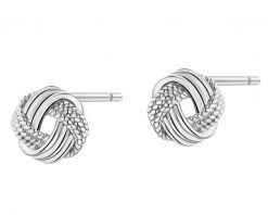 Kolczyki srebrne. Szare kolczyki Apart, srebrne. Za 179.00 zł.