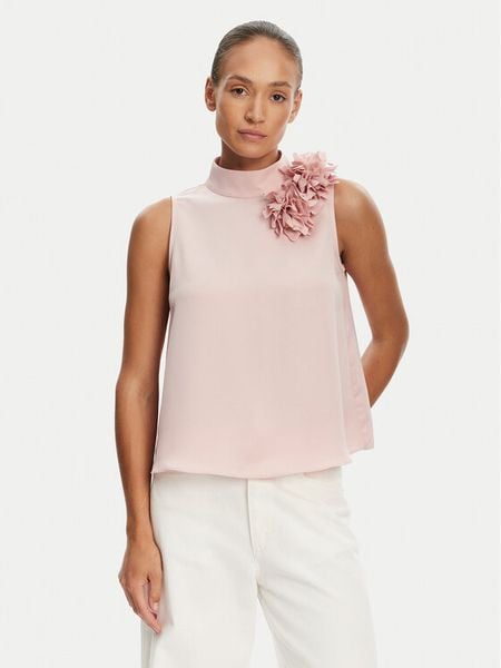 Tatuum Bluzka Floriana T2507.050 Beżowy Regular Fit. Brązowe bluzki Tatuum, bez wzorów, z syntetyku, bez kołnierzyka, bez ramiączek. Za 139.99 zł.