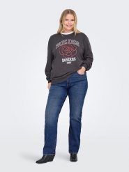 ONLY Carmakoma Dżinsy - Regular fit - w kolorze niebieskim rozmiar: 54/L32. Niebieskie jeansy Only Carmakoma, l, z aplikacjami. Za 96.14 zł.