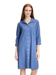 Betty Barclay Sukienka w kolorze niebieskim rozmiar: 36. Niebieskie sukienki Betty Barclay, bez wzorów, bez kołnierzyka, bez ramiączek, midi. Za 148.95 zł.