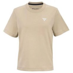 T-shirt damski Tecnifibre Graphic. Brązowe t-shirty TECNIFIBRE, bez wzorów, bez kołnierzyka, bez ramiączek. Za 129.99 zł.