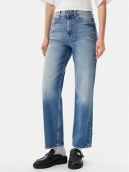 Tommy Jeans Jeansy Layla DW0DW19772 Niebieski Straight Fit. Niebieskie jeansy Tommy Jeans, bez wzorów. Za 299.99 zł.