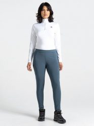 Dare 2b Legginsy funkcyjne "Melodic II" w kolorze niebieskoszarym rozmiar: 44. Niebieskie legginsy Dare 2b, bez wzorów, z materiału, outdoorowe. Za 74.81 zł.