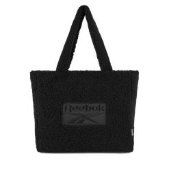Torba Reebok. Czarne torby podróżne Reebok, bez wzorów. Za 149.99 zł.