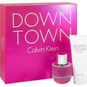 CALVIN KLEIN Downtown Set (EDP 50ml + 100ml Body Lotion). Perfumy damskie Calvin Klein. Za 104.33 zł.