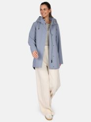 Fuchs Schmitt Płaszcz przejściowy w kolorze błękitnym rozmiar: 48. Niebieskie płaszcze Fuchs Schmitt, bez wzorów, bez kaptura. Za 404.99 zł.