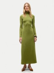 Vero Moda Sukienka codzienna Udita 10336491 Zielony Regular Fit. Zielone sukienki Vero Moda, na co dzień, s, bez wzorów, z syntetyku, bez kołnierzyka, bez ramiączek, proste. Za 229.99 zł.