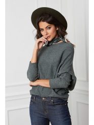 Joséfine Sweter "Dragor" w kolorze khaki rozmiar: XL. Brązowe swetry Joséfine, xl, bez wzorów, z kaszmiru, bez ramiączek. Za 205.45 zł.