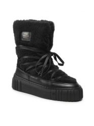 Gant Śniegowce Snowmont 25541204 Czarny. Czarne botki GANT, z materiału. Za 799.99 zł.