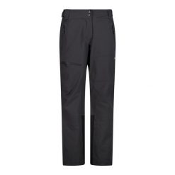 Spodnie damskie narciarskie CMP 32W3676. Czarne spodnie narciarskie CMP, l, bez wzorów, narciarskie. Za 892.40 zł.