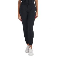 Damskie polarowe spodnie treningowe ze ściągaczem. Czarne spodnie dresowe LEONE 1947 APPAREL, l, bez wzorów, z polaru. Za 109.46 zł.