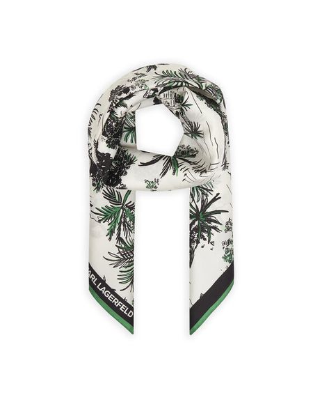 KARL LAGERFELD Chusta B2W33049 Kolorowy. Rękawiczki KARL LAGERFELD, bez wzorów, z jedwabiu. Za 649.99 zł.