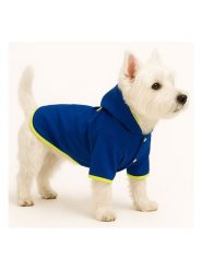 Paws&Whiskers Bluza w kolorze niebieskim dla psa rozmiar: M. Niebieskie bluzy Paws&Whiskers, m, bez wzorów, bez kaptura. Za 82.99 zł.