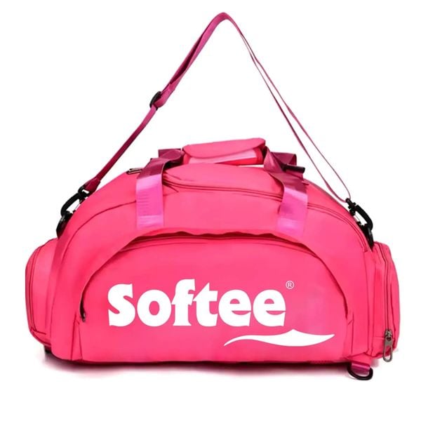 Torba sportowa Softee. Czerwone torby na ramię SOFTEE, bez wzorów, z materiału, sportowe, do ręki, bez dodatków. Za 163.00 zł.