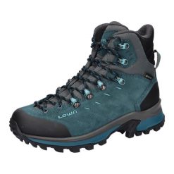 Buty trekkingowe damskie Lowa Randir Mid Gtx. Niebieskie trekkingi Lowa, z materiału, za kostkę. Za 1,173.00 zł.