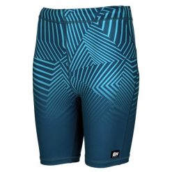 Legginsy krótkie do biegania damskie EXTREME HOBBY 1/3 CALEIDOSCOPE. Niebieskie legginsy EXTREME HOBBY, s, bez wzorów, z dzianiny, krótkie. Za 169.00 zł.