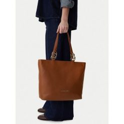 Torebka LOVE MOSCHINO. Brązowe shopper Love Moschino, bez wzorów, bez dodatków. Za 869.00 zł.